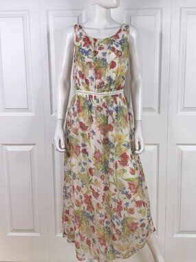 GIUSY women's floral summer dress small